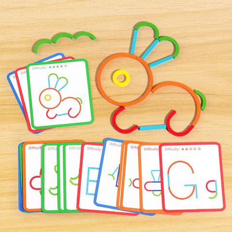 Puzzle intelligent Montessori