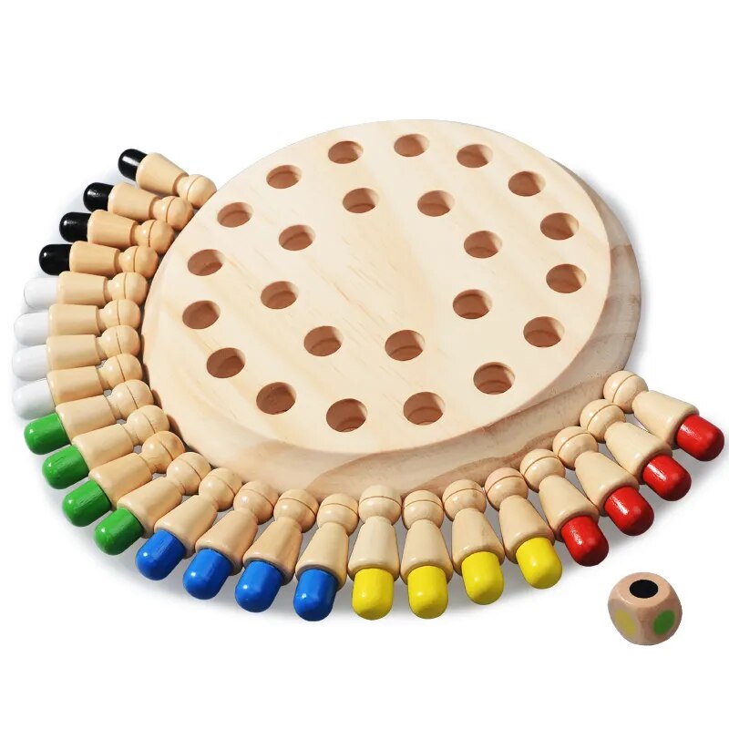 MemoColors, Jeu de mémoire Montessori en bois